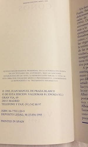 Coños Resumen del libro de Juan Manuel de Prada.